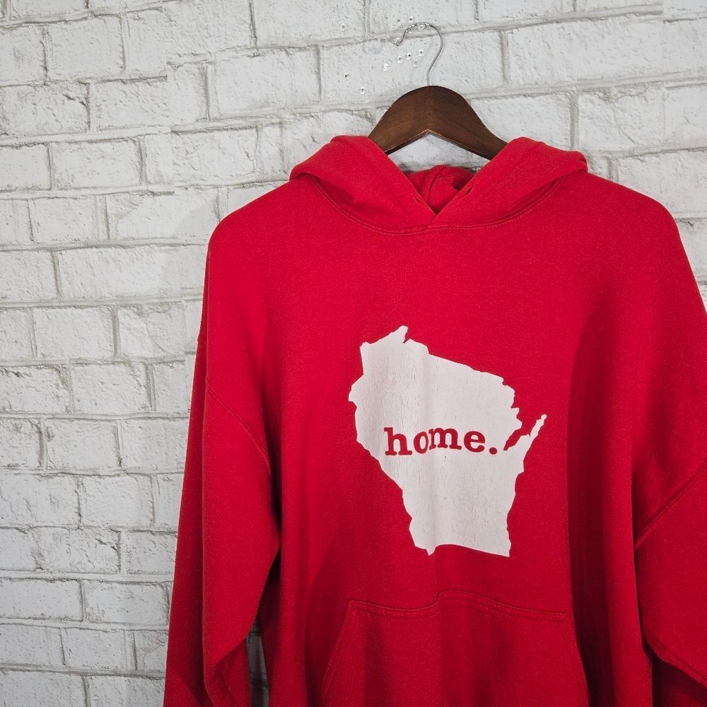 Wisconsin "Home" hoodie - Picture 3 of 15